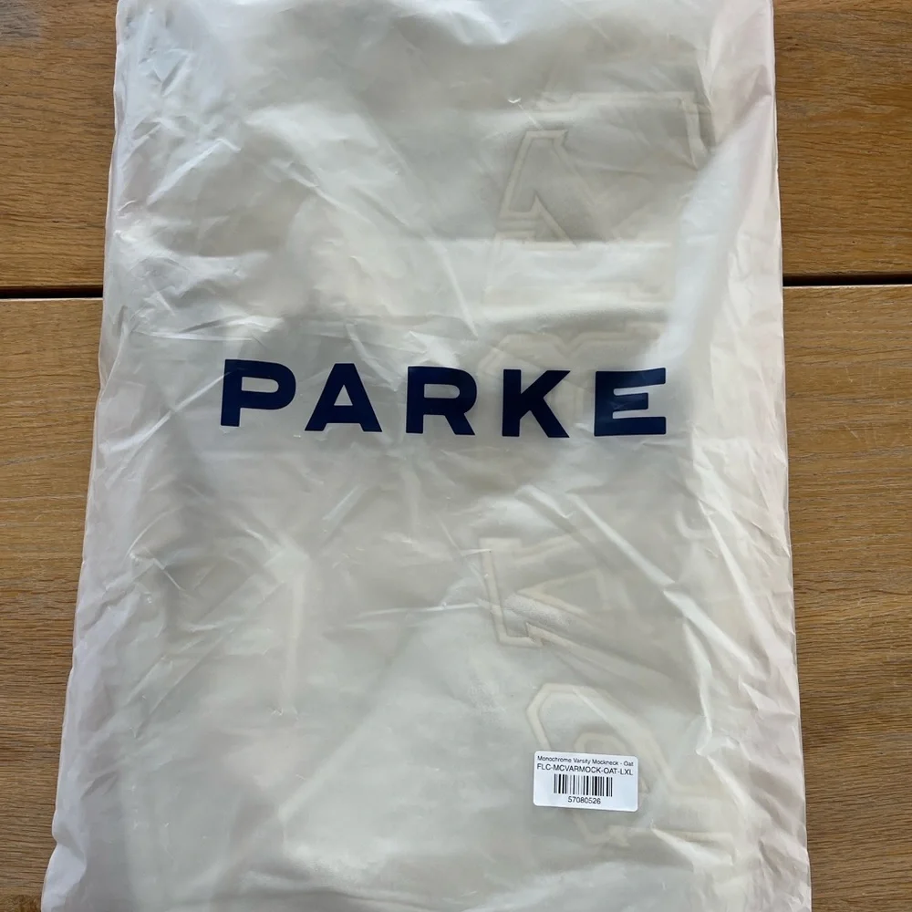 Parke Tonal Sweatshirt in Oat L/XL - Picture 3 of 3